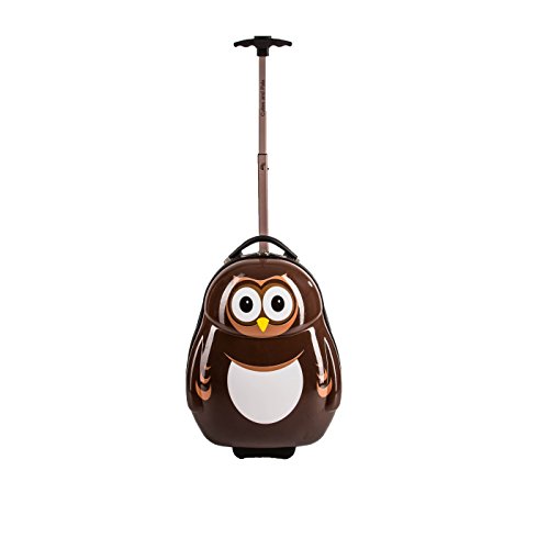 Preisvergleich Produktbild Cuties and Pals Kinderkoffer, Kinder Rucksack (Koffer, Eule)