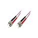 Produktbild S-Conn 77904/4 Multimode-LWL-Duplex Patchkabel "Stecker/Stecker 50/125µ, OM4", 5m Lila