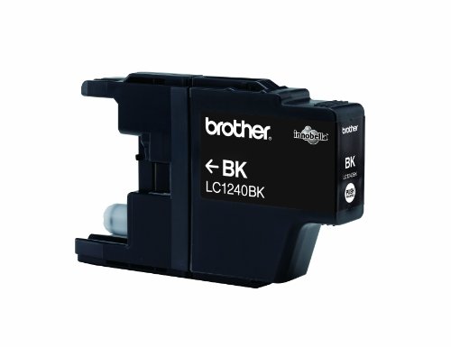 BROTHER LC1240BK Tinte schwarz 600 Seiten fuer MFC-J6510DW J6710DW J6910DW J430W J625DW J825DW DCP-J525W J725DW J925DW J5190DW
