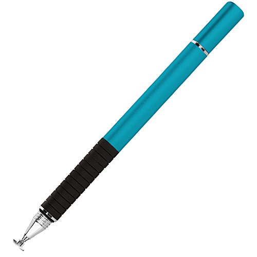 HuntGold Doppel Spitze Stoff + Feine Runde Dünne Spitze Kapazitiv Touchscreen Eingabestift Blau - 2
