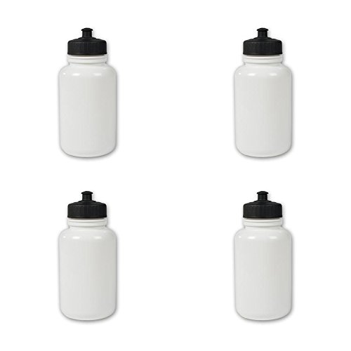 Howies Hockey Tape Botella de agua (1 litro, sin BPA), 4 unidades