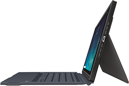 Logitech Blok Schutzhülle (geeignet für Apple iPad Air 2, integrierter QWERTZ Tastatur) schwarz/schwarz - 2