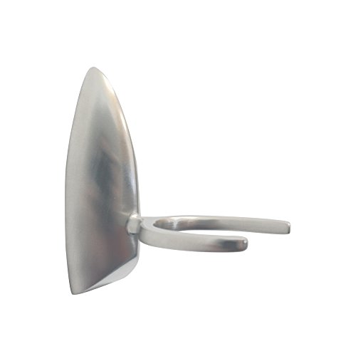 eShave Nickel Wall Brush Stand