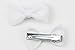 Mytoptrendz® Kids Girls Small Bow Hair Clip Pin Cute Little Bow Knot Hair Clips on Beak clip (White 1 pair )