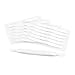 Ladies Makeup Cosmetic Tool Double Eyelid Stickers w Plastic Stick 48 Pairs