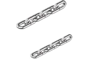 GENERIC 5mm T316 (A4) Stainless Steel Short Link Chain - Sold per Meter See Description Pack Size : 1