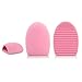LuckyFine 7 Colors Washing Brushes Cosmetic Cleaner Tools Silicome MakeUp Brush Cleaning Tool pink