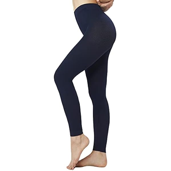 SOLIDEA Dameslegging met micromassage Silver Wave Long gegradueerde