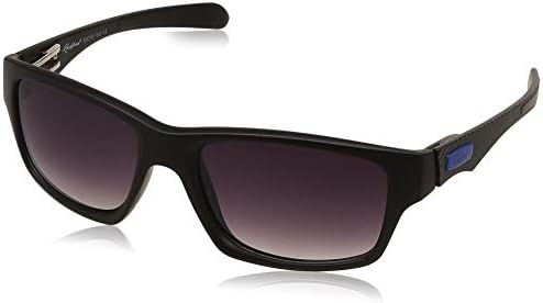 UV Protected Rectangular Unisex Sunglasses - (RF-071_17|57|Grey Color Lens)