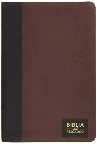 Holy Bible: NTV Siena Oscuro, Simil Piel de Lujo, Biblia del Pescador, con Indice