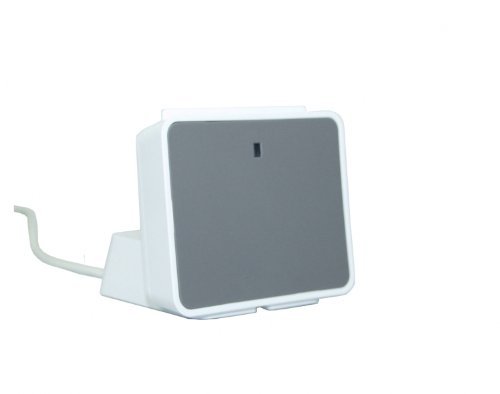 SCR uTrust 2700 F Smart Card Leser INKLUSIVE Standfuss - ideal für OnlineBanking / sichere Zugang zu Netzwerken und PCs / Sozialversicherungs- und Treueprogramme / für DATEV Applikationen / Flashbar / Nachfolger des SCR3311