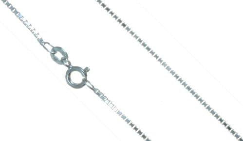 Quality Sterling Silver 925 Ladies Box Chain 18"