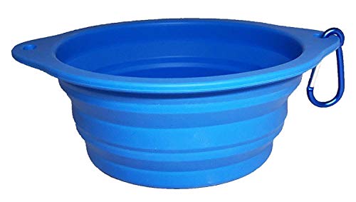 Preisvergleich Produktbild ZT TRADE Wasserschale Zusammenklappbar, Faltbarer Silikon Hundenapf Silikon Katze Schüssel Faltbare Hunde Schüssel für Hunde Katzen Haustiere Reisen Spielen im Freien Verwenden