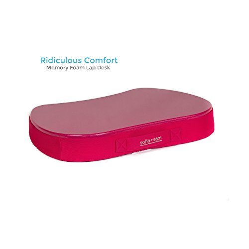 Sofia+Sam Mini Lap Desk | Supports Laptops Up To 15 Inches (Pink) - 3