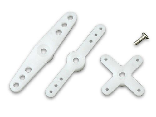 Preisvergleich Produktbild 118708 - Hitec Abtriebshebel-Set HS-45 / 50 / 55 / 5045HB / 5055MG