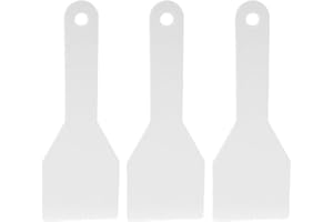 BIRLOZA 3 Piezas Raspadores de Hielo para Congelador,Pala para Quitar Hielo,Descongelador de Plástico para Nevera y Cocina Casera, ¡Elimina el Hielo y descongela Tus Alimentos fácilmente(Blanco)