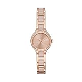Michael Kors Damen Analog Quarz Smart Watch Armbanduhr mit Edelstahl Armband MK6582