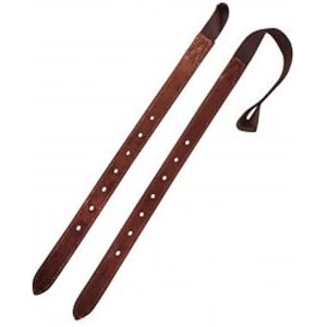 WALDHAUSEN Gurtstrippen Leder Y, braun, braun