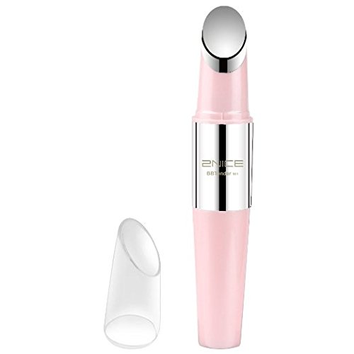 2NICE BBTender Vibrated Ionic facial Infusion Massager for Eyes Face Neck Skin Care Essential Oil Booster Lifting Loose Skin (Pink)