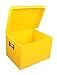 Pack of 1 Multipurpose Durable Plastic Storage Box 16 X 12 X 11 Inch YELLOW RS.506.00