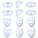Produktbild Weiße Maske, Bageek 12Pcs Halloween Maske DIY Zellstoff Blank Handgemalte Maske Halloween Karneval Cosplay Party Kostüm für Kinder Frauen Männer