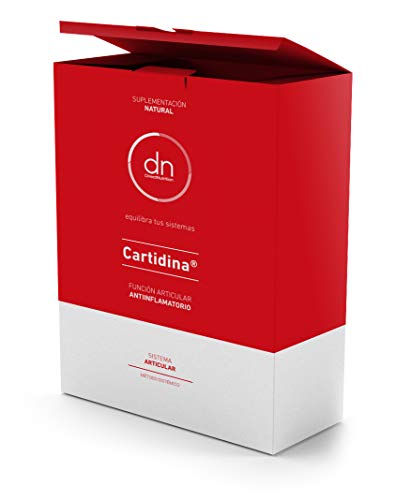 CARTIDINA 20 STICKS | DN DIRECT NUTRITION , Regeneración articular y efecto antiinflamatorio, Con ulmaria que ayuda a la función articular. Con boswellia que ayuda a las articulaciones y contribuye a la producción de colágeno. Con vitamina B6 que ayuda a disminuir el cansancio y la fatiga. Con vitamina B1 que contribuye al metabolismo energético normal