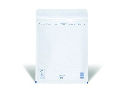 100 x sacs à bulles Blanc - Gr. H / 8 [290 x 370 mm] sacs à coussin d'air Enveloppes Enveloppes