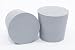 Produktbild Laborshop24-1010136 - Gummistopfen, grau, konische Form, Naturkautschuk (Ø 36-44 x 40 mm (1 St.))