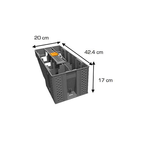 Preisvergleich Produktbild Treppenstufe Modulesca, Holz oder Platte, 20 cm