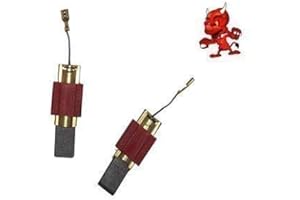 MASCHINEN TEUFEL Kohlebürsten Motorkohlen passend für Miele W 2209 I, W 2241, W 2242, W2209I, W2241, W2242
