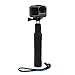 Produktbild kompatibler Action Cams Battery Selfie Stick (Pole) für Insta 360 ONE X/DJ OSMO - mit 5200mAh, JSxhisxnuid (Schwarz)