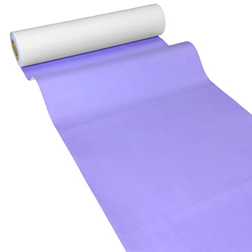 JUNOPAX Mantel de papel, mesa bandas y - Camino, papel, morado, 50 m x 0,40 m