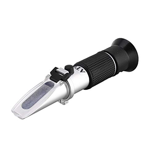 Preisvergleich Produktbild fDEtprintse Handheld Refraktometer Adblue Ethylenglykol Frostschutzmittel Batterieflüssigkeit Inhalt Kühlmittelreiniger Meter Mini ATC Messtester