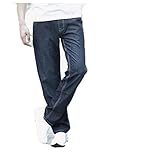 WFL Herren Jeans Lose Gerade Jeans Herren Große Größe Herrenhosen,3,31