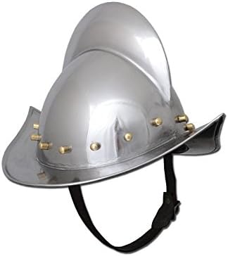 Battle-Merchant German Morion Helmet, Landsknecht Helmet - Late Medieval - LARP - Landsknecht