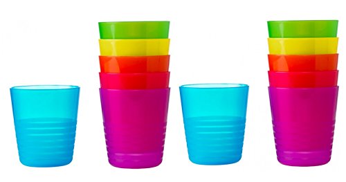 Preisvergleich Produktbild IKEA KALAS Kinder Becher X 12 neue strapazierfähige