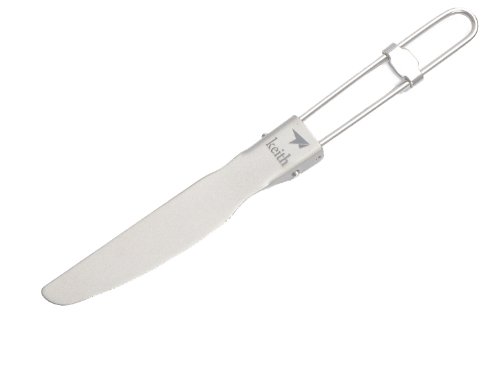 Keith Titan Klapp Besteck Camping Loffel,Spork Abendessen Gabel und Messer - 2