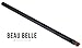 Beau Belle Eyebrow Brush - Angled Eyebrow Brush - Eyebrow Brush Angled - Brow Brush - Eyebrow Shaper - Make Up Brushes - Professional Make Up Brushes (Black - Brown Bristles)