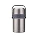 Produktbild TDMLFF Thermoskanne Essen Flasche Doppel Edelstahl Lange Isolierte Lunchbox Reis Eimer Große Kapazität Mit Suppe Löffel, 1l