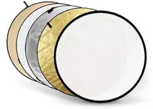 Godox 110 cm Collapsible 5-in-1 Reflector Disc RFT-06 (Silver, Soft Gold, White, Translucent)