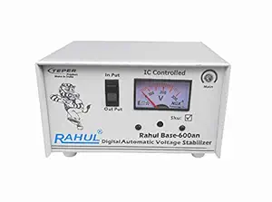 Rahul Base-600an 600VA 140-280 Volt,3 Booster 1 LCD/LED TV, Smart TV, Android TV Up to 65