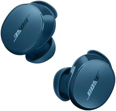 Bose QuietComfort Earbuds Auricolari Wireless Bluetooth con Cancellazione del Rumore Attiva, Microfono, Durata della Batteria Fino a 8,5 Ore, Deep Bass, IPX4, Blu Crepuscolo - Edizione limitata