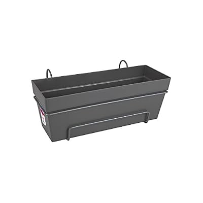 elho Loft Urban Balconnière All-in-One Jardinière Balcon 50cm - Anthracite