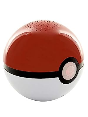 Teknofun Poke Ball Pokemon Enceinte sans Fil Rouge/Blanc