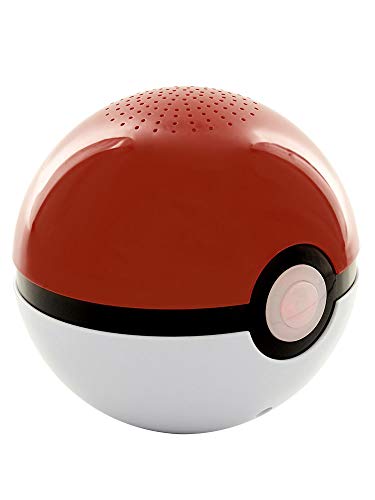 Teknofun Poke Ball Pokemon Enceinte sans Fil Rouge/Blanc