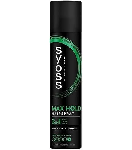 Spray Volume & Tenue Syoss - Pack De 3 X 400ml - Neuf