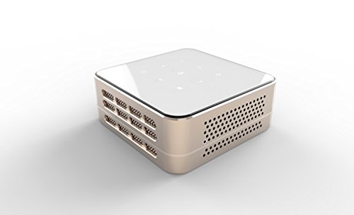 [NEW] TecTecTec Pico Projector Wi-Fi VPRO1 - High-Res Mobile Projector- 120 Inch Display - Android System - Wifi, Bluetooth, HDMI - Pocket Size Home Cinema