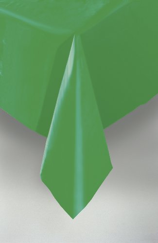 Plastik Tischdecke, 2,7 m x 1.4m – Smaragd-grün - 3