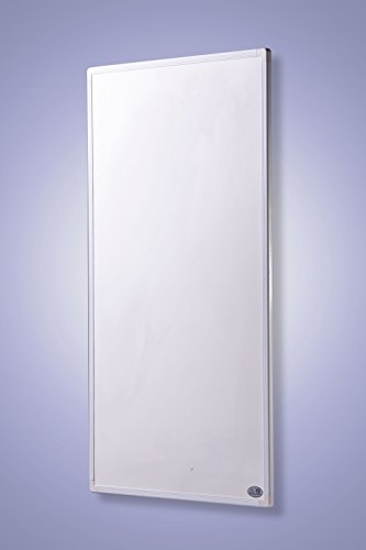 Infrarot Heizung mit Digital- Thermostat Elektroheizung mit Stecker für Steckdose - 5 Jahre Premium-Herstellergarantie- Elektroheizung mit Überhitzungsschutz und TÜV - Heizt nach dem Prinzip der Sonne - heizt im optimalen Wellenlängenbereich von 8-15µ - Sonnenheizung (600 Watt)