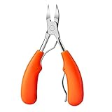 ❤️Skryo❤️Nail Correction Nippers Clipper Cutters Dead Skin Dirt Remover Podiatry Pedicu (Orange)